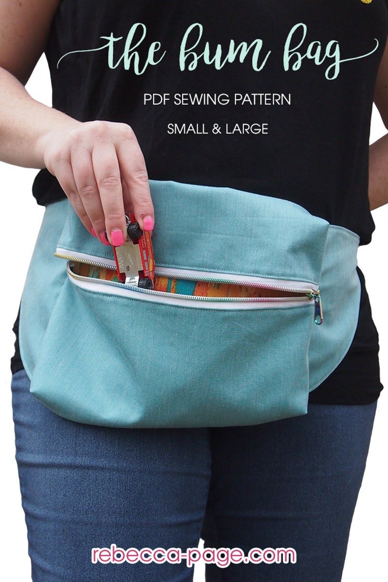 Bum Bag Sewing PDF Pattern Etsy