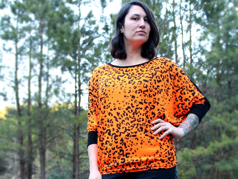 Dreamy Drape PDF Sewing Pattern Blouse Pattern Drape Top Etsy