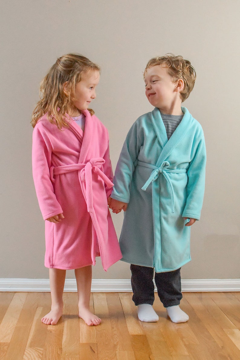 Relaxation Robe A Childrens Bathrobe PDF Sewing Pattern Etsy