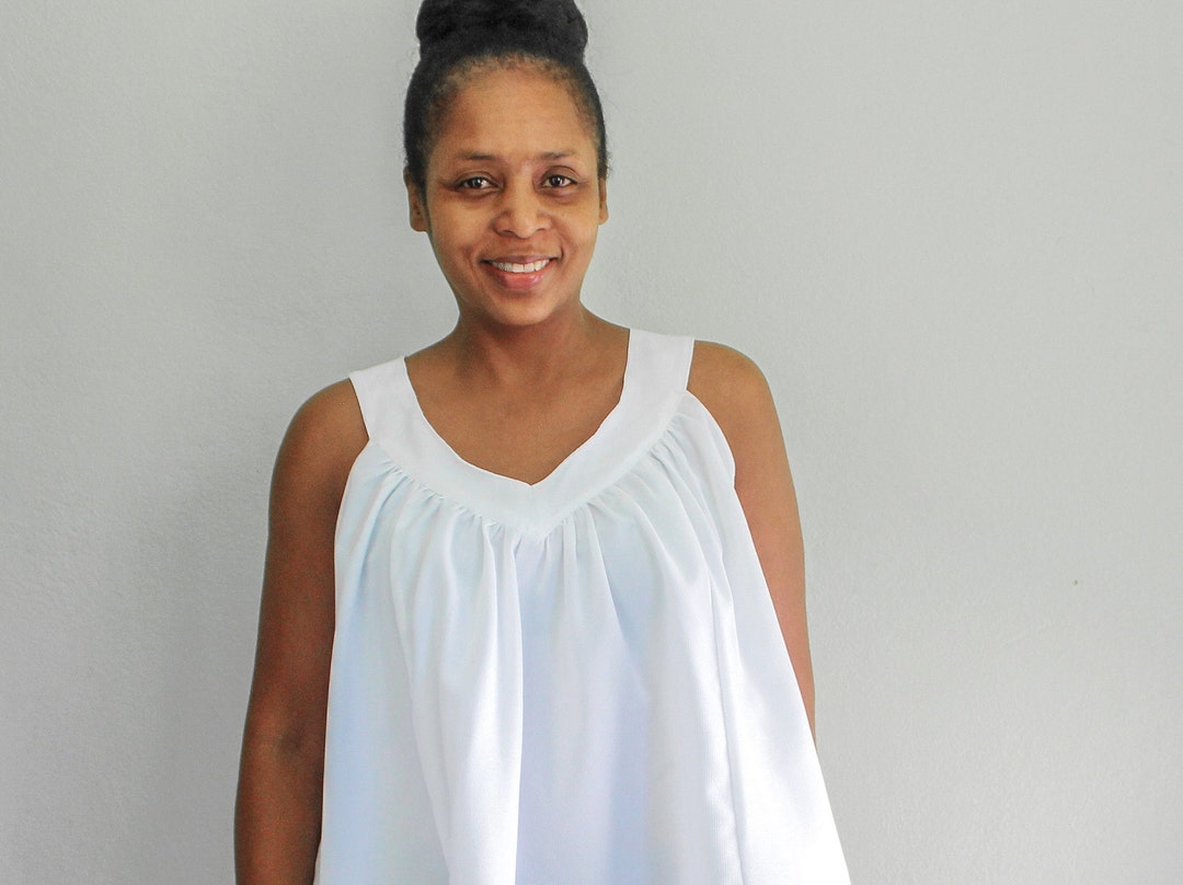 Yoke Dress PDF Sewing Pattern Yoke Dress Pattern Flowy Etsy UK