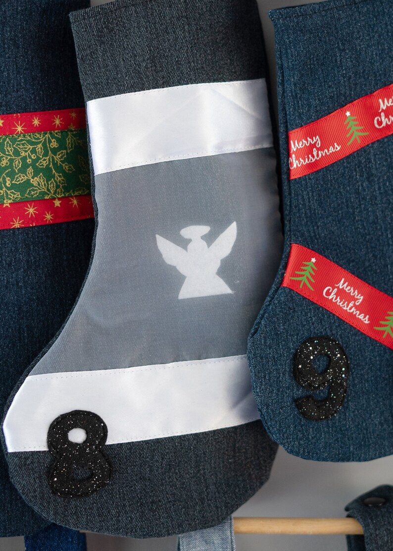 Stocking Advent Calendar PDF Sewing Pattern three optional Etsy