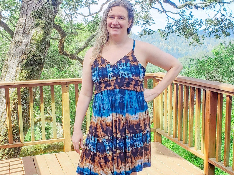 Back Tie Dress PDF Sewing Pattern Backless Pattern Tie Etsy