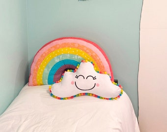Happy Cloud & Rainbow Pillows PDF Sewing Pattern - Pillow Pattern, Happy Craft Pattern, Rainbow Pillow, Home Decor Pattern, Pillow PDF