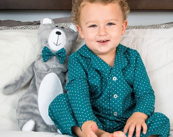 Bundle: Pajama Teddy Bear and Children’s Family PJs PDF Sewing Pattern - PJs Pattern, Family PJs Pattern, Comfy PJs Pattern, PJs Sewing
