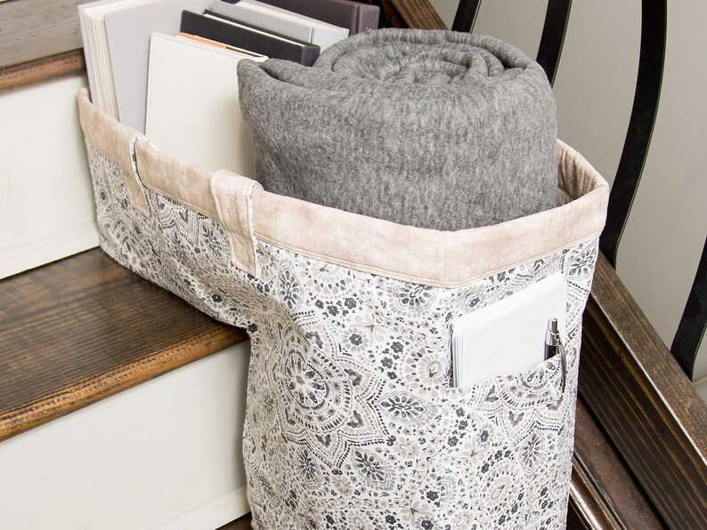 Fabric Stair Basket PDF Sewing Pattern Basket Pattern Etsy