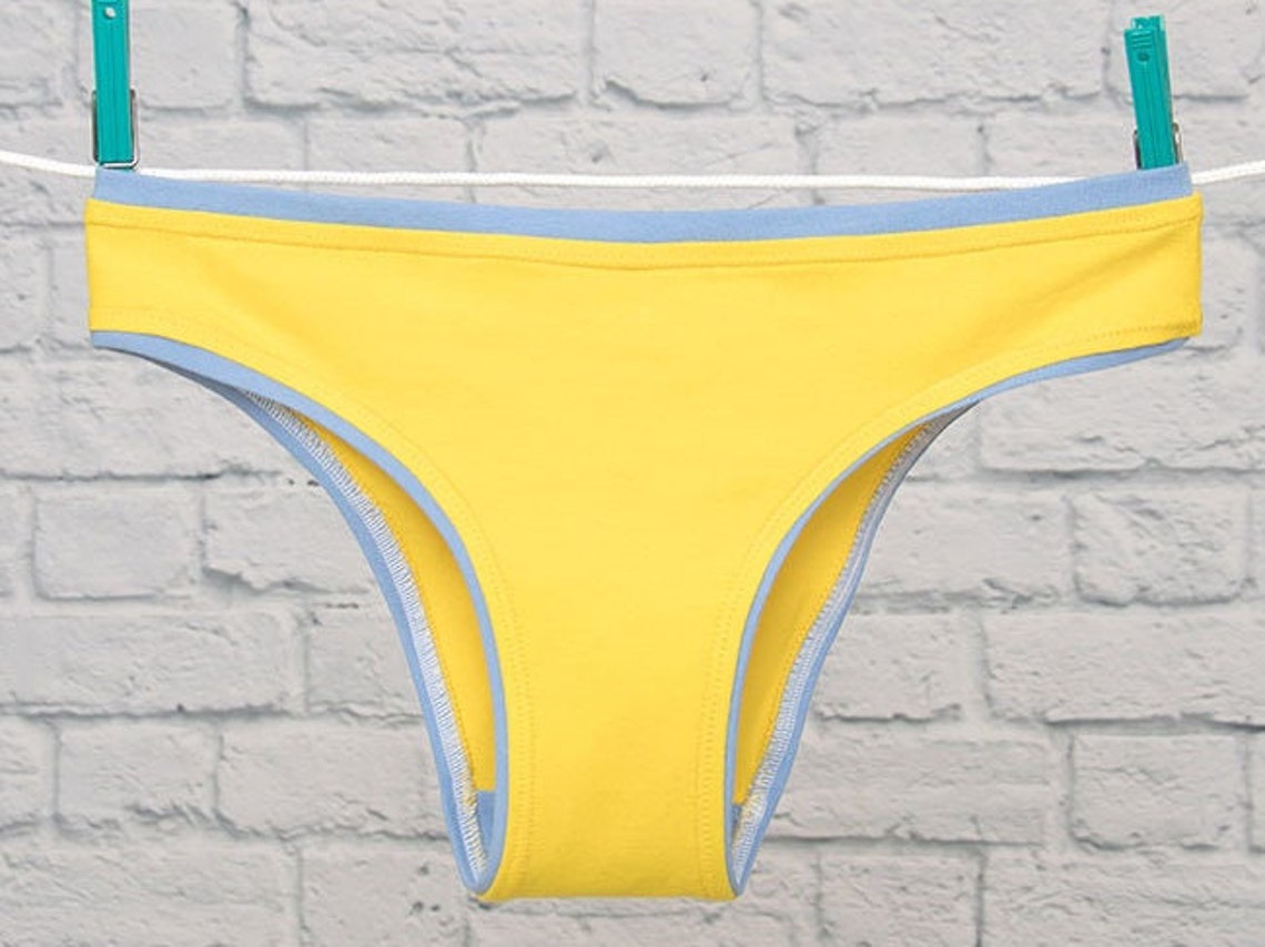 Cheeky Underwear PDF Sewing Pattern Lingerie Pattern Cheeky Etsy