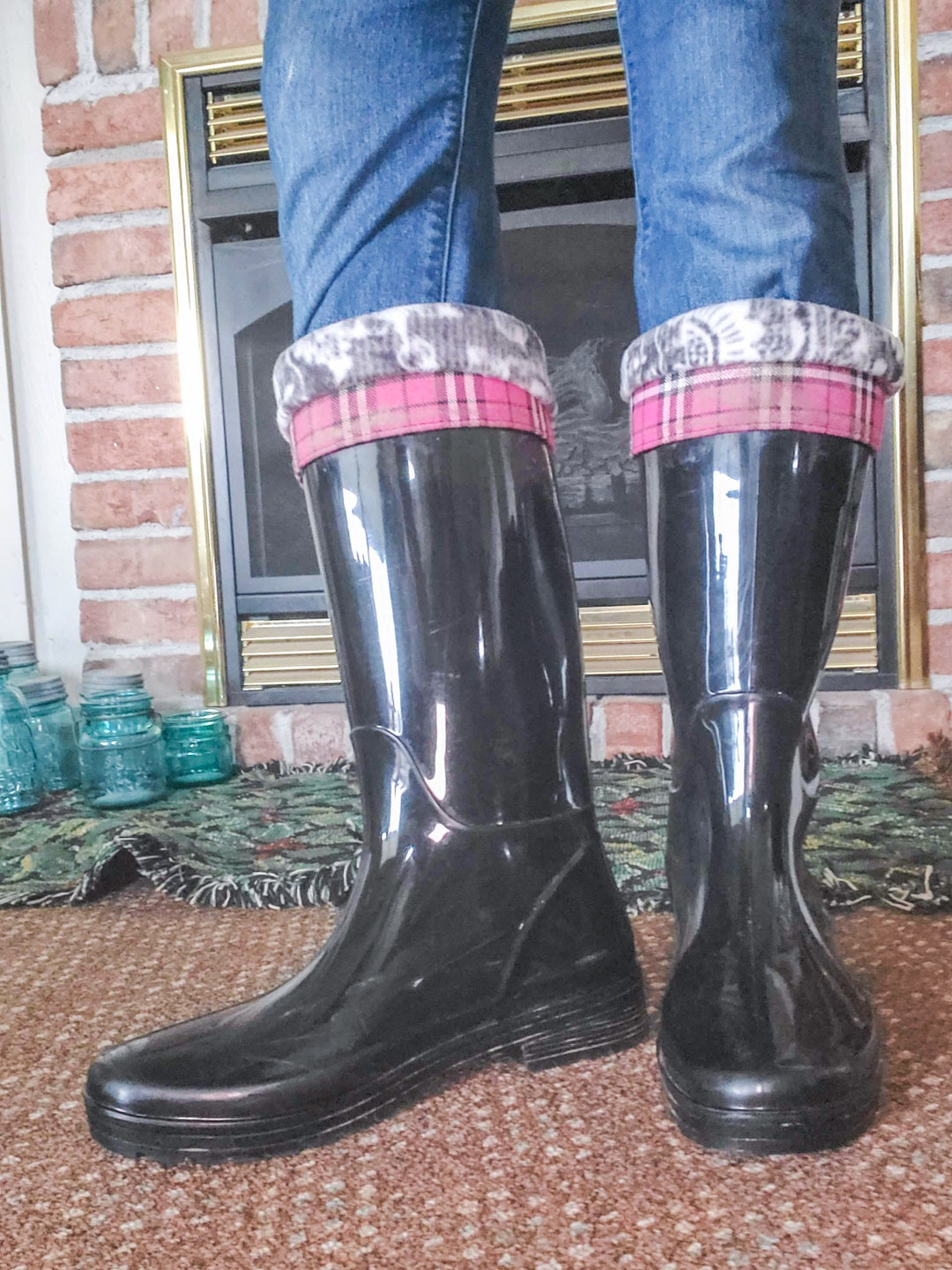 Rain Boot Liner PDF Sewing Pattern Warm Pattern, Boot Liner Pattern