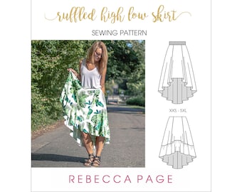 high low skirt pattern pdf