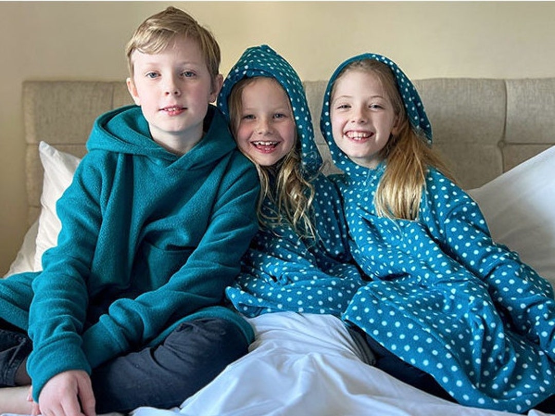 Children's Hoodie Blanket PDF Sewing Pattern Hoodie Blanket, Blanket