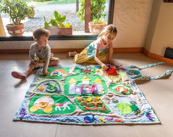 Fairytale Playmat PDF Sewing Pattern - Toy Pattern, Play Mat Pattern, Fairytale Pattern, Toys Sewing Pattern, Toy PDF, Fun Toys Pattern, Fun