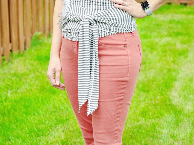Wrap Around PDF Sewing Pattern Blouse Pattern Wrap Top - Etsy