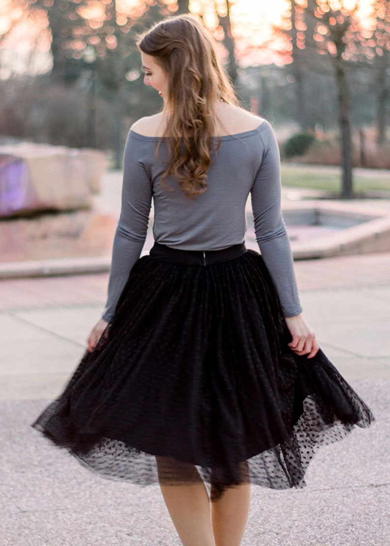 Tulle Skirt PDF Sewing Pattern Full Skirt Pattern Tulle Etsy UK