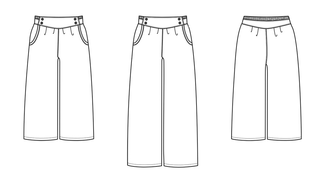 ADD on Berry Bubbles PDF Sewing Pattern Capris Pattern - Etsy Norway