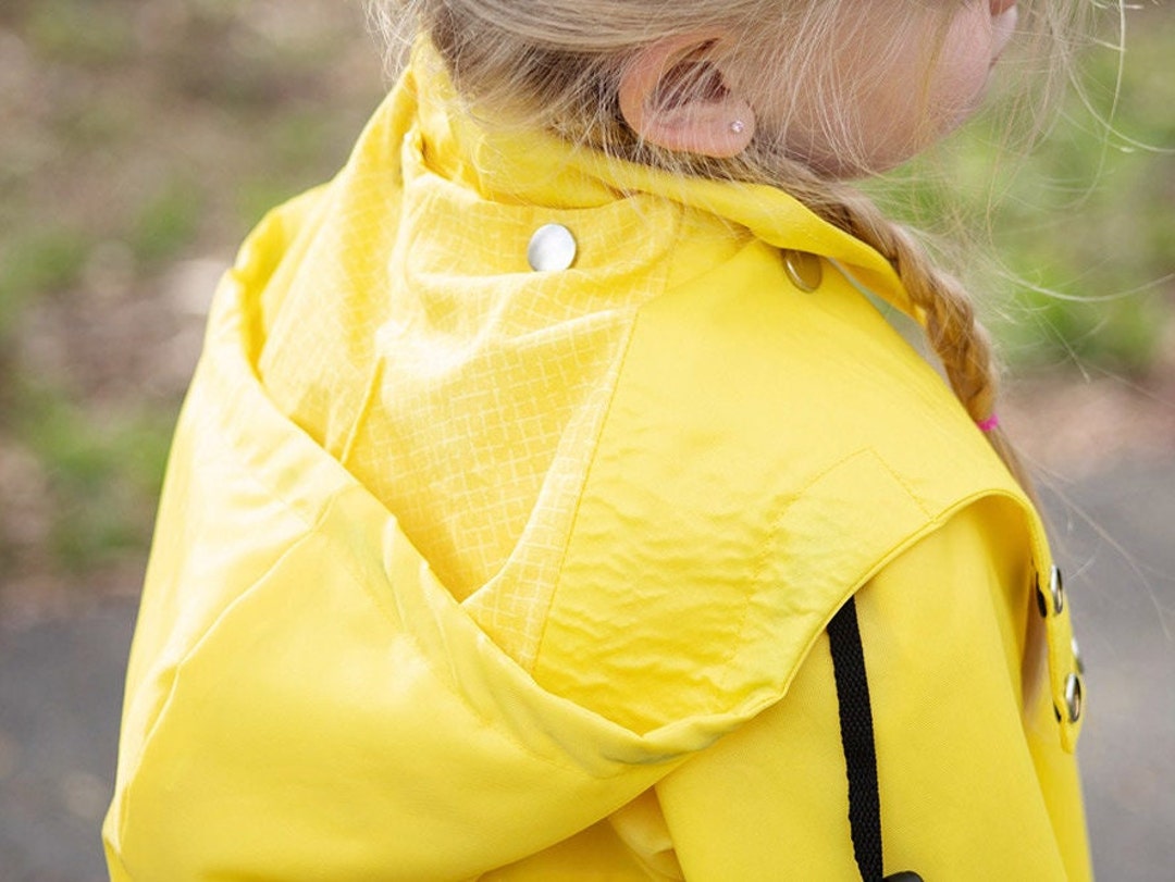 Andie Anorak PDF Sewing Pattern Jacket Pattern, Rain Coat Pattern