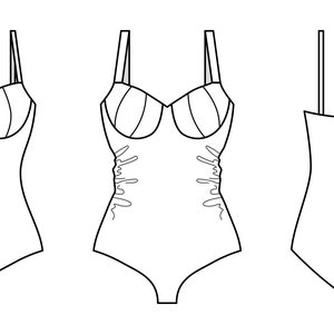 Swimsuit PDF, Satisfying Sew, Athletic Pattern