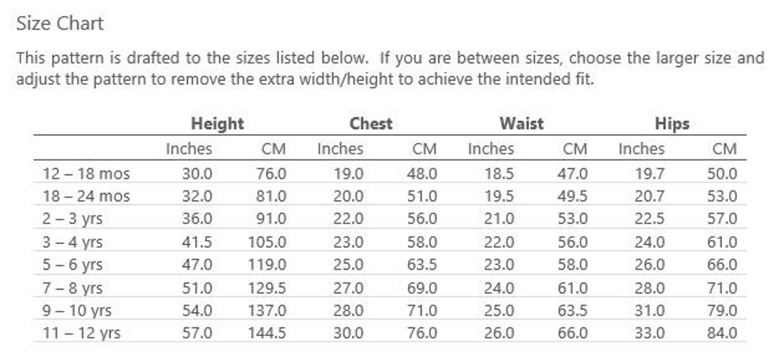 Childrens Yoke Dress PDF Sewing Pattern Yoke Pattern Flowy Etsy Canada