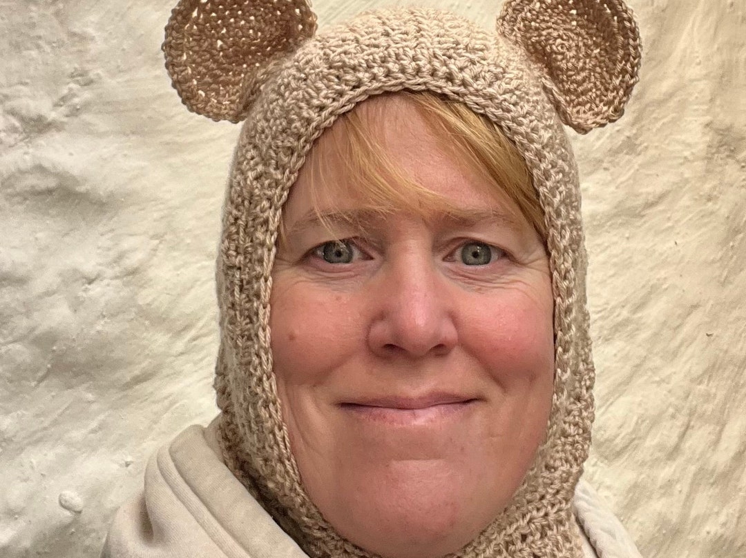 Bear Hood PDF Sewing Pattern Hoodie Pattern, Bear Hood Pattern, Cozy