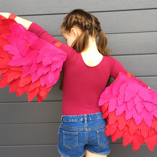 Felt Wings PDF Sewing Pattern - Playtime Pattern, Felt Wings Pattern, Bird Costume Pattern, Bird Wings Pattern, Playtime PDF, Fun Costume