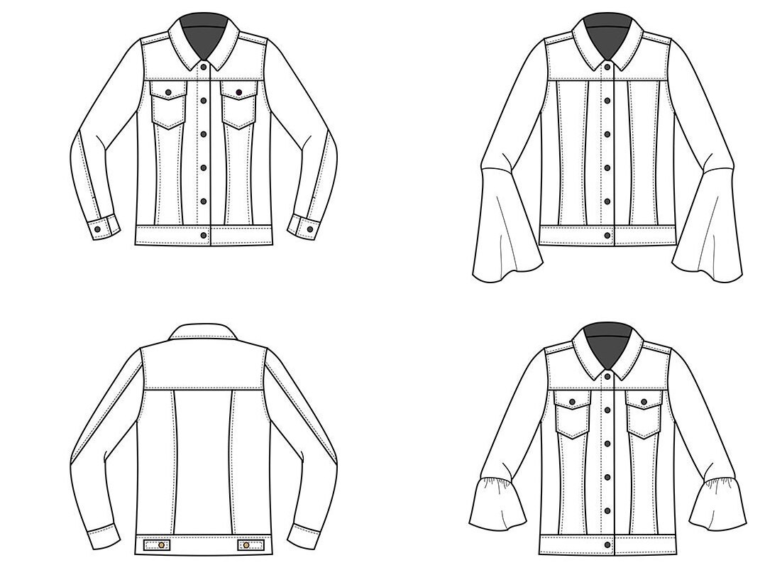 Kingston Childrens Jacket PDF Sewing Pattern Pattern - Etsy UK