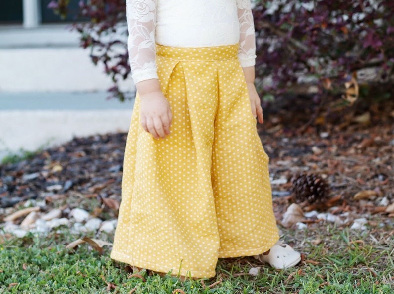 Posy Pleated Pants PDF Sewing Pattern Bottoms Pattern Pleat Etsy