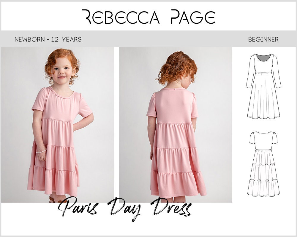 rebecca page paris day dress