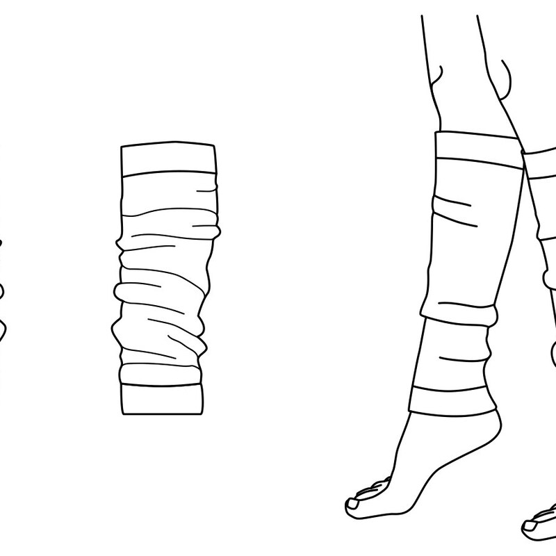 Leg Warmers Pattern Etsy