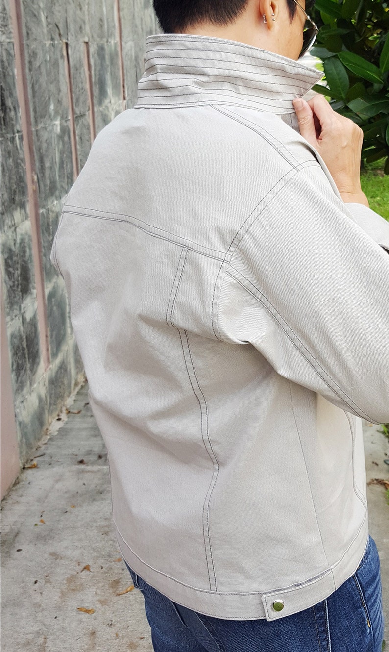 Kingston Mens Denim Jacket Sewing Pattern XXS to 4XL Etsy