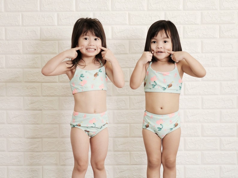 Two Piece Swimsuit PDF Sewing Pattern Swimwear Pattern Swim Etsy