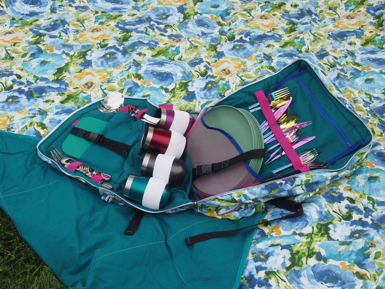 Picnic Blanket PDF Sewing Pattern Quilt Pattern Picnic Etsy