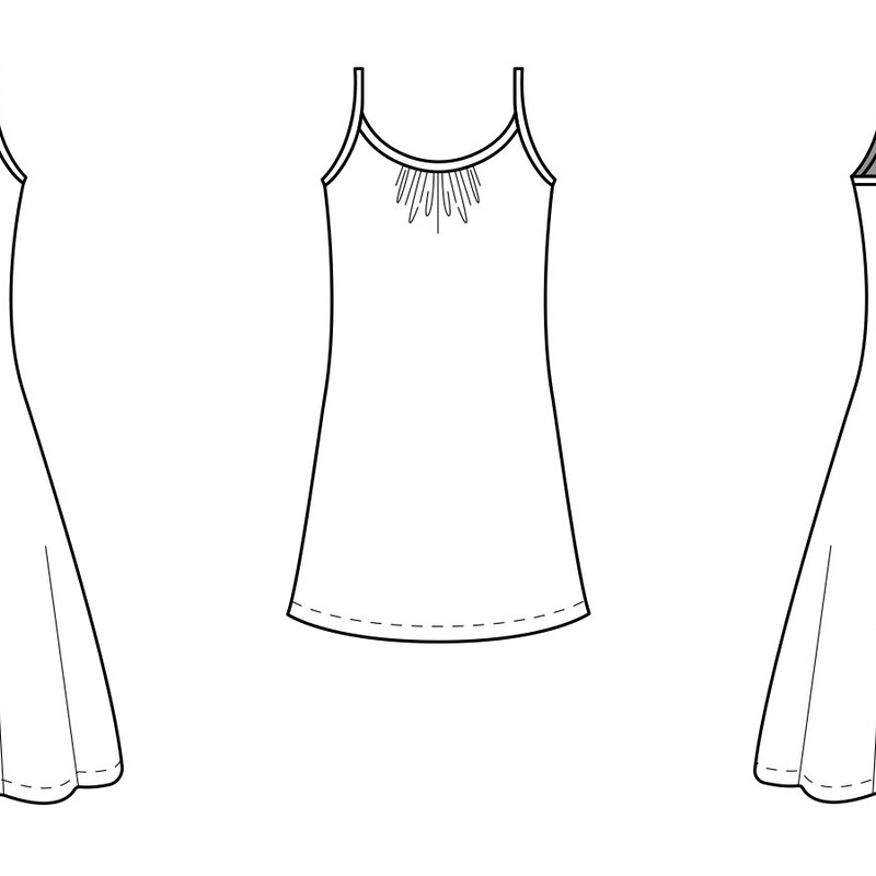 Tunic Top Pattern Etsy