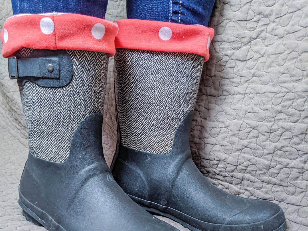 Rain Boot Liner PDF Sewing Pattern Warm Pattern, Boot Liner Pattern