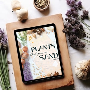 Digitale Liste der Pflanzen, die auf sandigem Boden wachsen, Zone 9b, Mini-Leitfaden für den Anbau von Gemüse, Kräutern, Blumen, Früchten und Getreide auf sandigem Boden