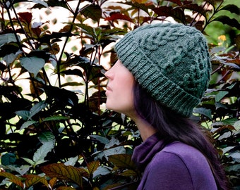 PATTERN Cable and Braid Knit Hat