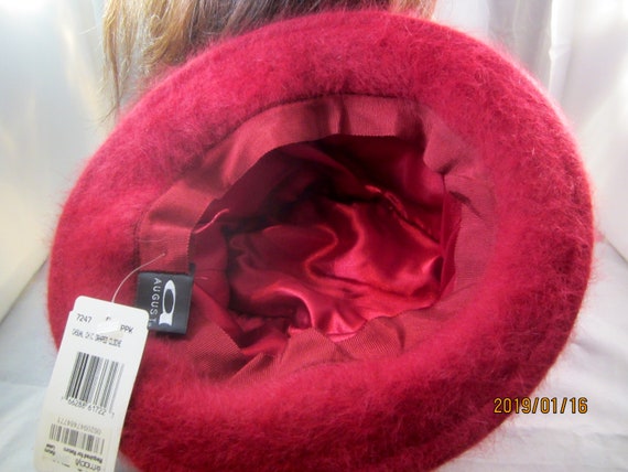 Angora Fur Bucket Hat