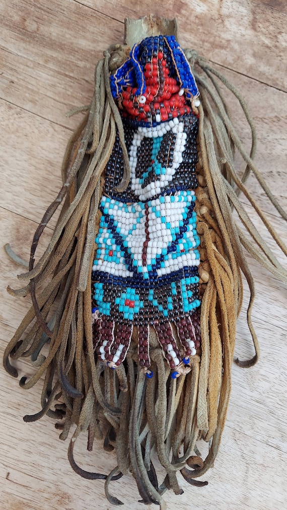 Native American Indian Beaded Pouch