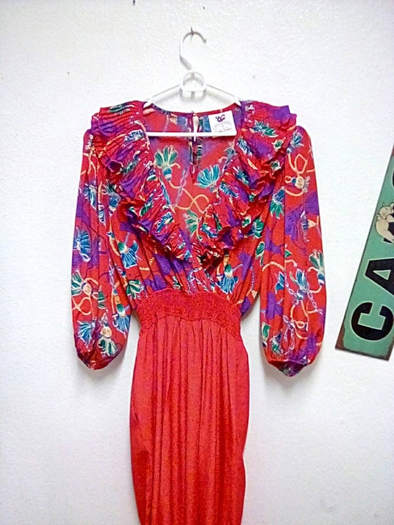 Vintage" Susan Tudor " Jumpsuit/Vintage 1980s Susa
