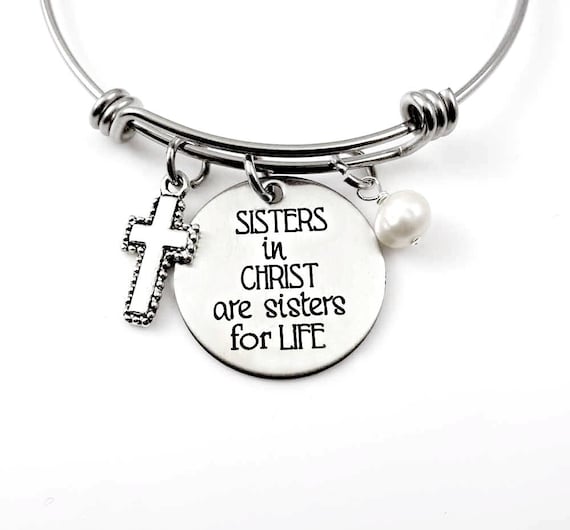 Sisters in christ bracelet discount