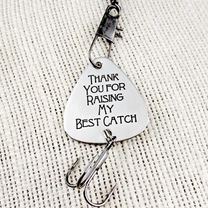 Father of the Groom Gift - Engraved Personalized Fishing Lure - Thank You Father Gift for Father ...