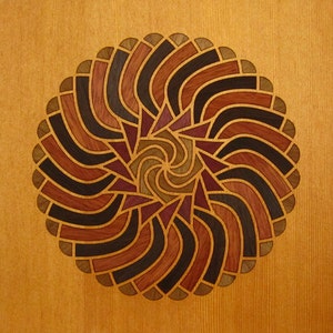 Wood Laser Marquetry Inlay wood puzzle DIY Wood Craft Kit- Aldebaran 101K - Wall Art- Home Decor