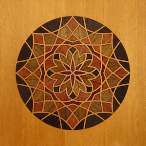 Wood Laser Marquetry Inlay wood puzzle DIY Wood Craft Kit-Altairian 102K - Wall Art- Home Decor