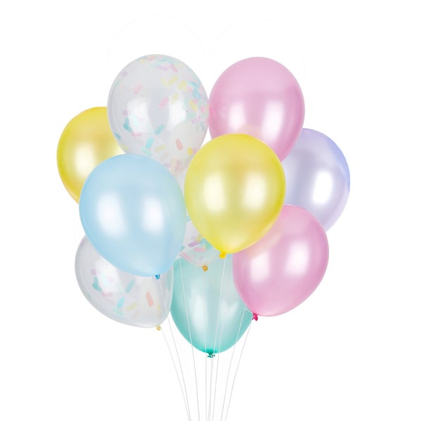 Ice Cream Balloons, Ice Cream Party, Sprinkle Balloons - Cupcake Classic Balloons, Handmade with Happiness® in the USA