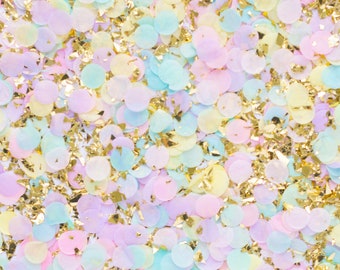 Pastel Ice Cream Party, Ice Cream Party Decorations, Sprinkle Party Decor - Cupcake Confetti