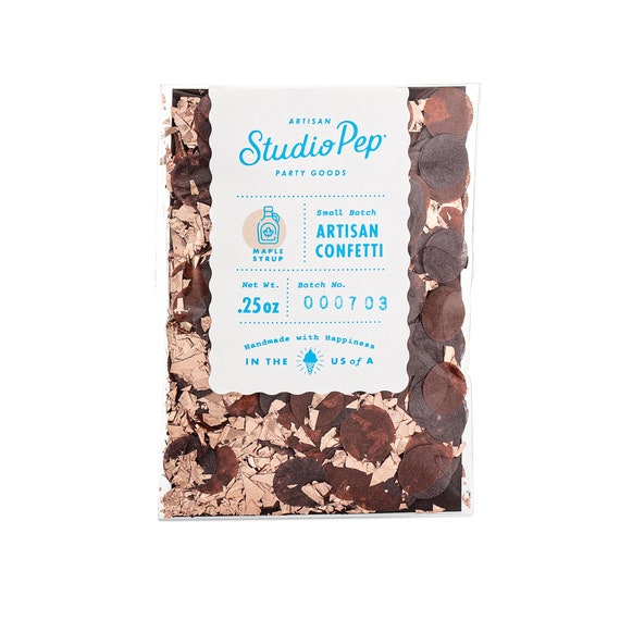 Maple Syrup Confetti - Brown Confetti - Handmade with Happiness® in the USA Il_570xn