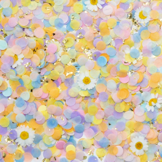 Daisy Birthday Decorations, 60s Party Decorations, Daisy Confetti Il_570xn