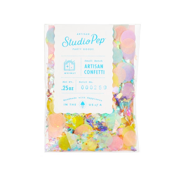 Confetti Paper Multicolor with gold and silver 2 oz Party Supplies