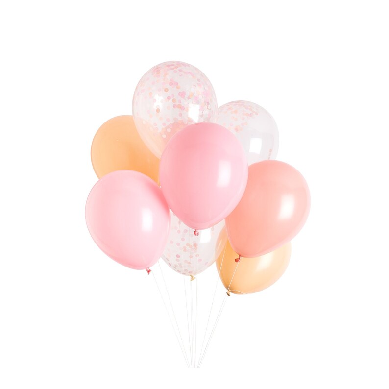 Pink Baby Shower Balloons Girl Baby Shower Decor Etsy Pink Baby Shower Balloons Girl Baby Shower Decor Etsy