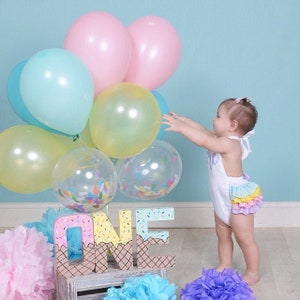 Ice Cream Balloons, Ice Cream Party Decorations, Sprinkle Balloons, Handmade with Happiness® in the USA image 3