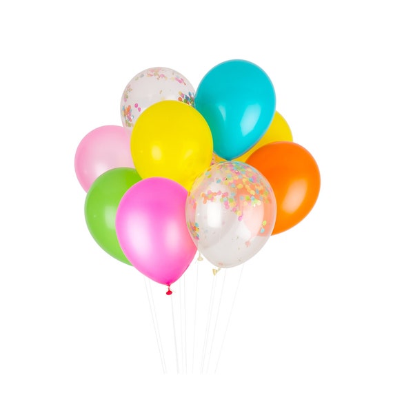 Fiesta Classic Balloons (12 Balloons) - Handmade with Happiness® in the USA - Cinco de Mayo Decorations Il_570xn