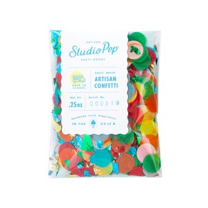 Back to School Confetti - Handmade with Happiness® in the USA
