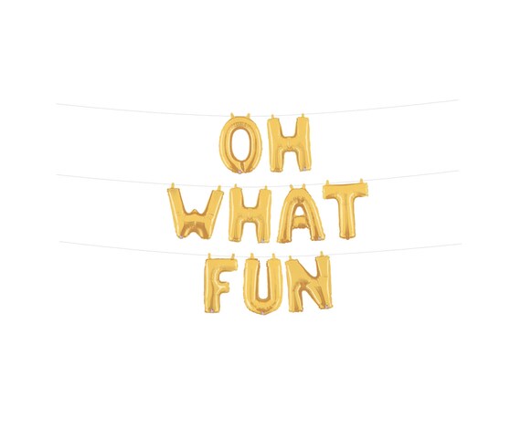 Oh What Fun It Is to Be One, Oh What Fun Christmas, Christmas Balloons Il_570xn